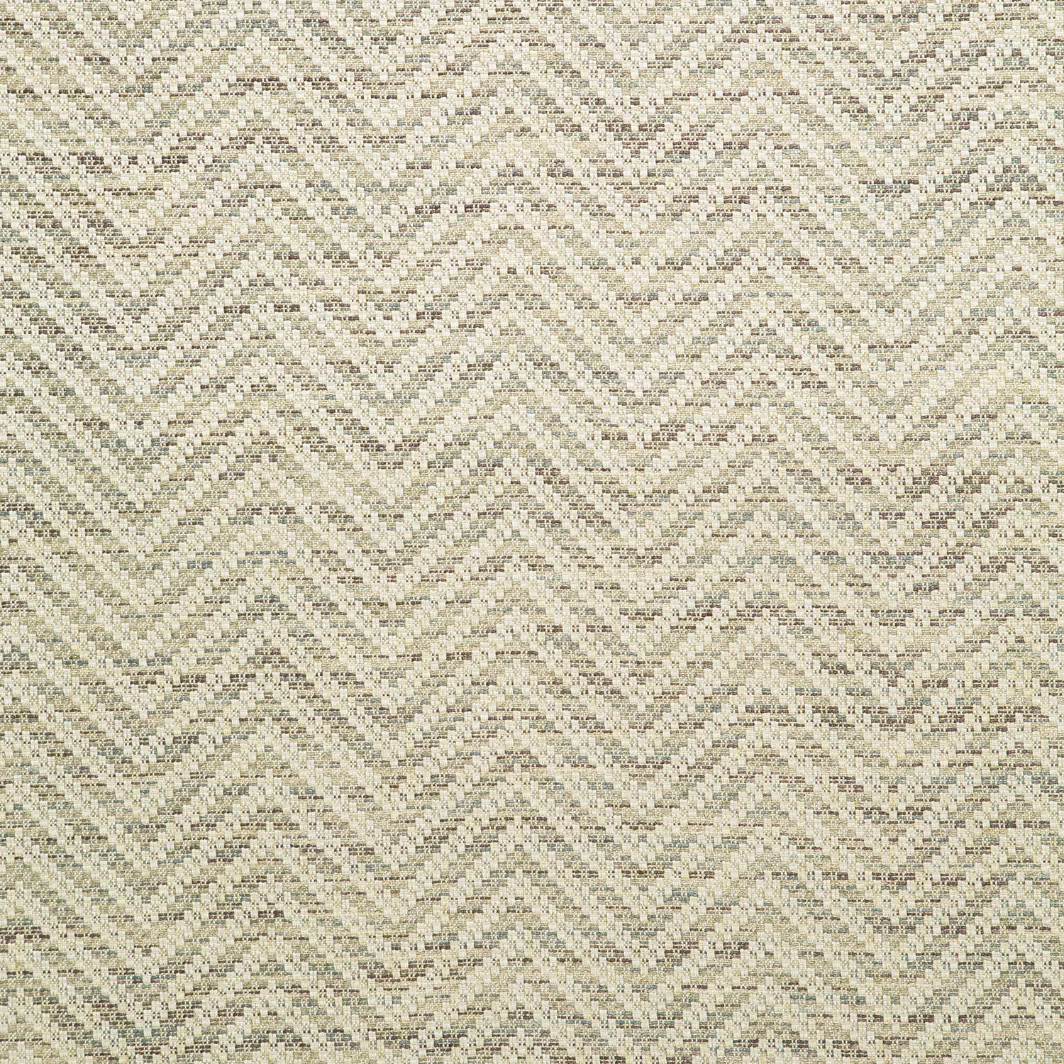 Pale mink taupe fabric with a tactile woven chevron pattern and subtle flecks