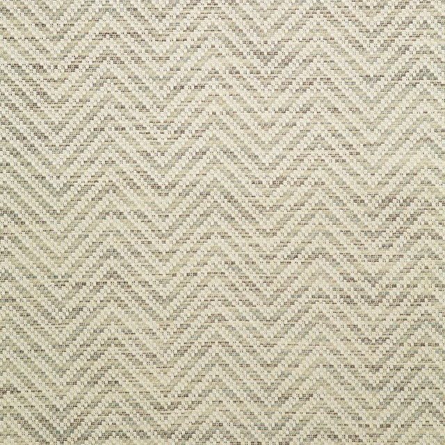 Pale mink taupe fabric with a tactile woven chevron pattern and subtle flecks