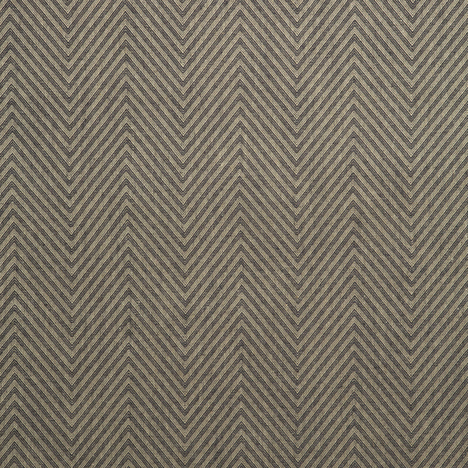 Charcoal taupe woven herringbone chevrons in Kitsune Midnight
