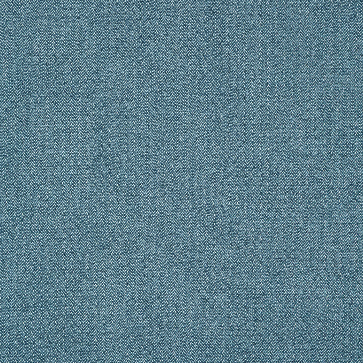Close-up of muted mineral-blue herringbone weave with fine contrasting chevrons
