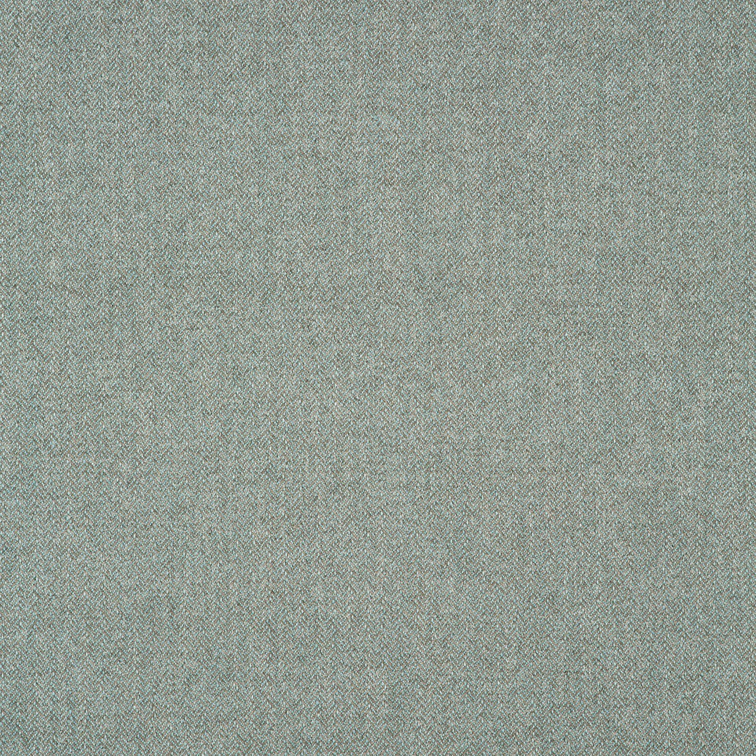 Muted blue-grey fabric showing a fine, softly mottled herringbone weave