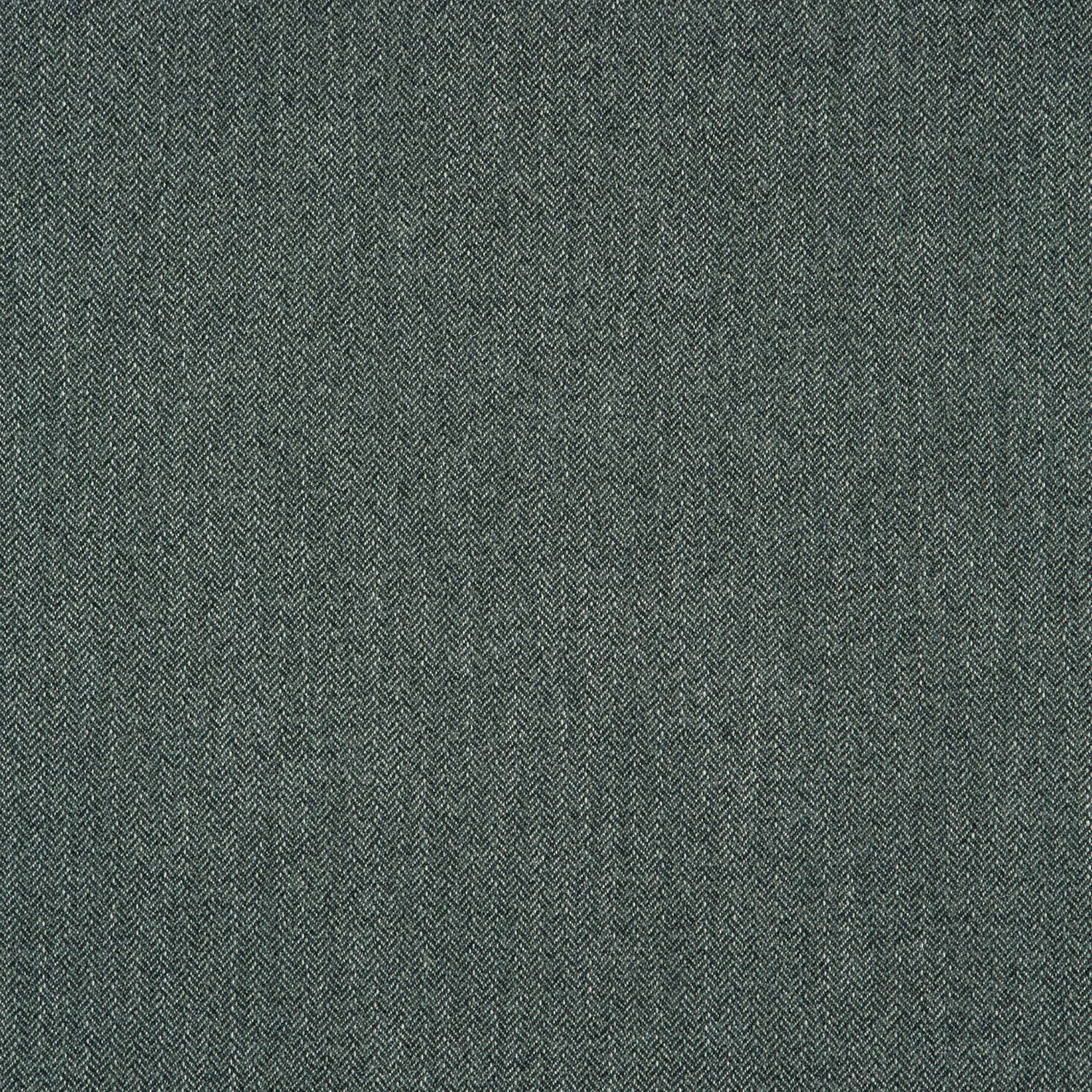 Dark charcoal-grey Faroe fabric with a tightly woven, fine herringbone texture