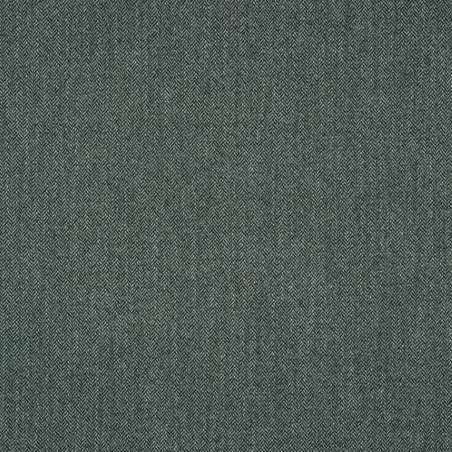 Dark charcoal-grey Faroe fabric with a tightly woven, fine herringbone texture