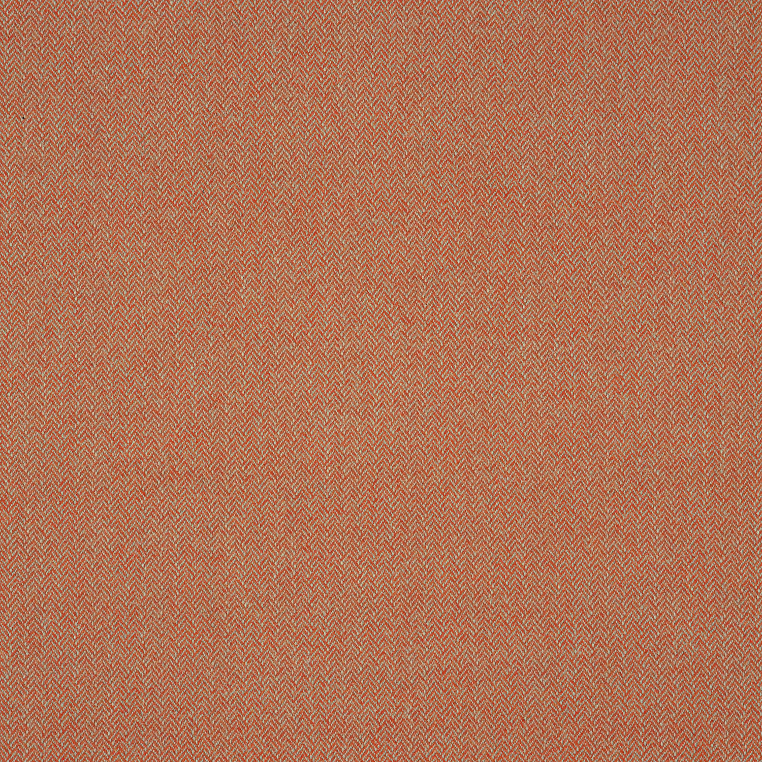 Warm terracotta-orange fabric with a fine, closely woven herringbone texture