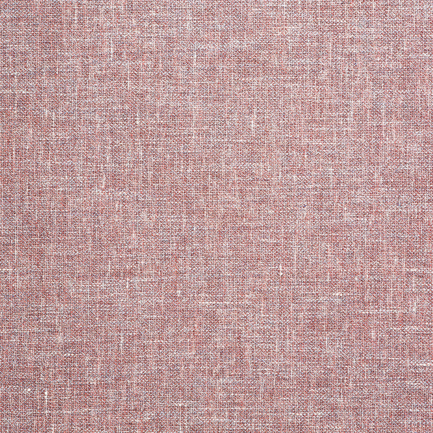 Dusty berry-pink semi-plain fabric with pale crosshatch weave and softly mottled texture