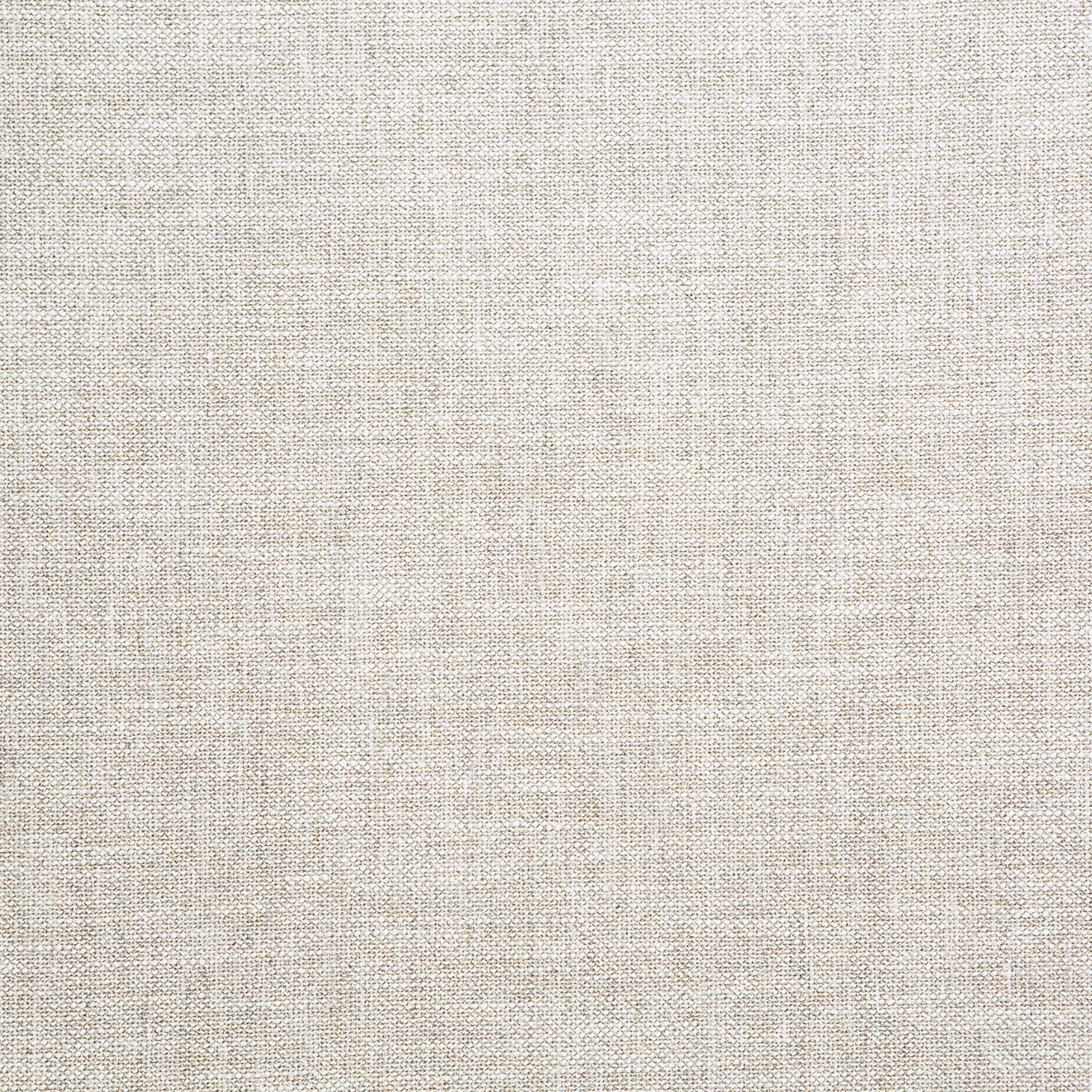 Warm biscuit woven textile with fine ivory, taupe and grey crosshatching