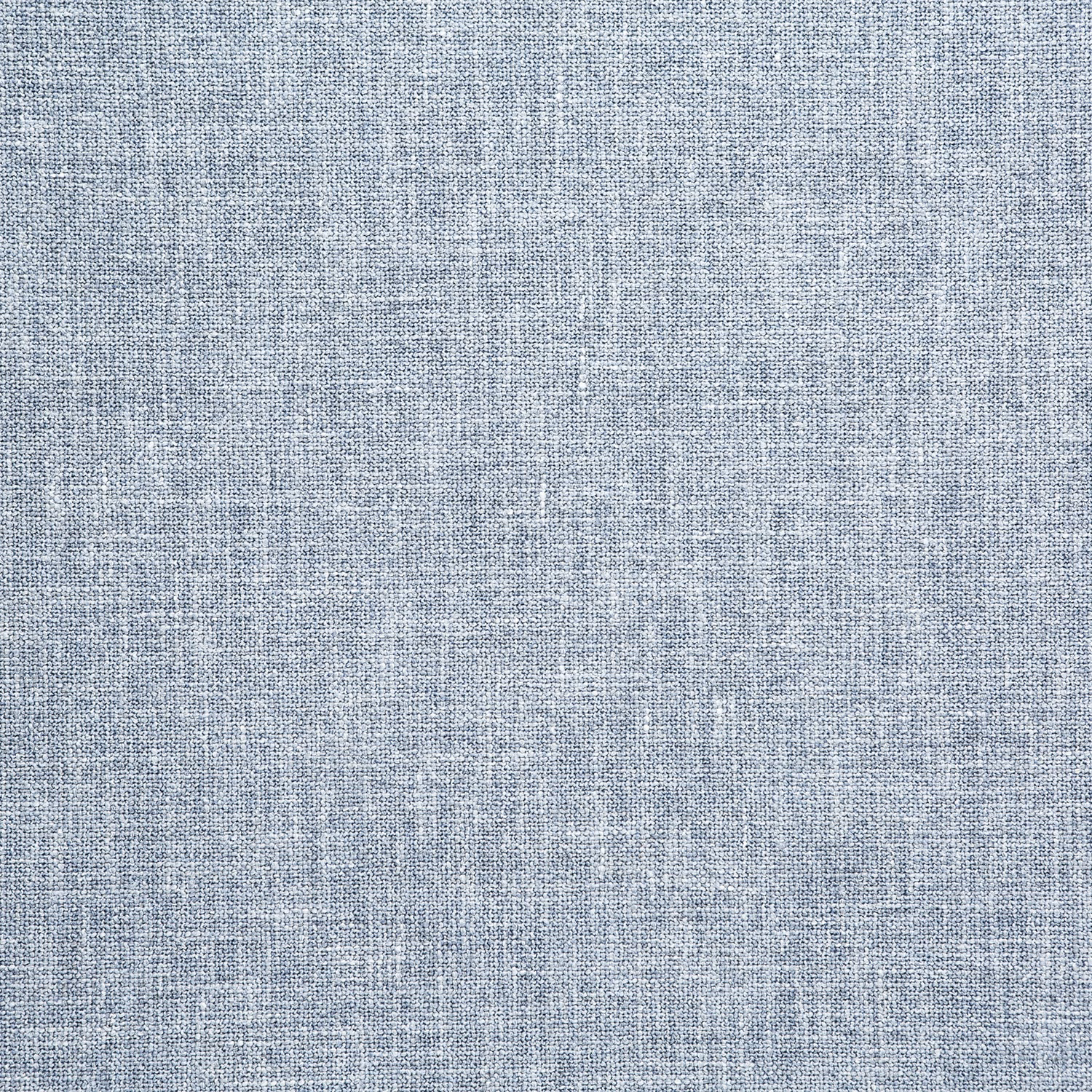 Pale cornflower blue woven fabric with fine irregular crosshatch texture