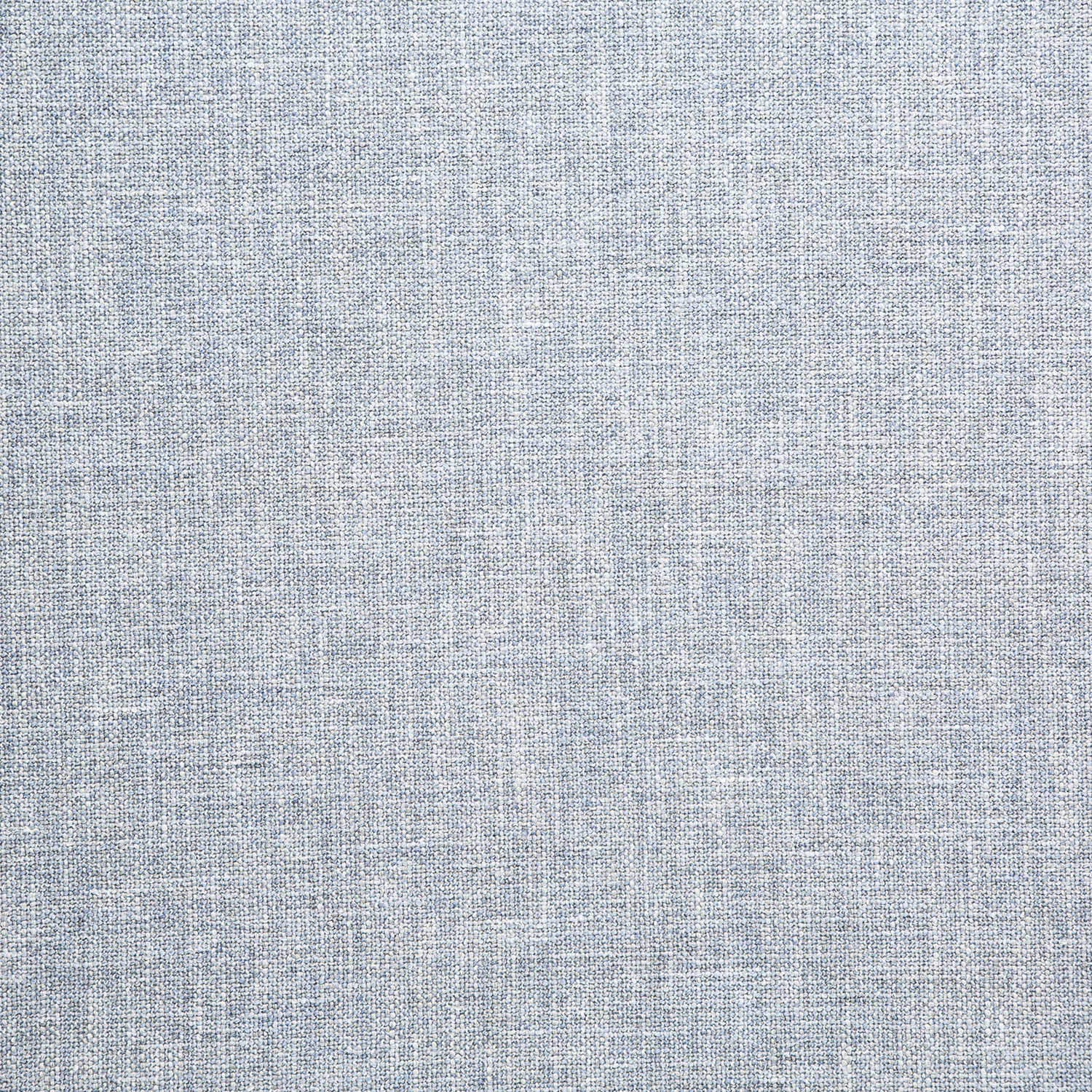Pale periwinkle blue woven textile with fine crosshatch texture and lilac undertone