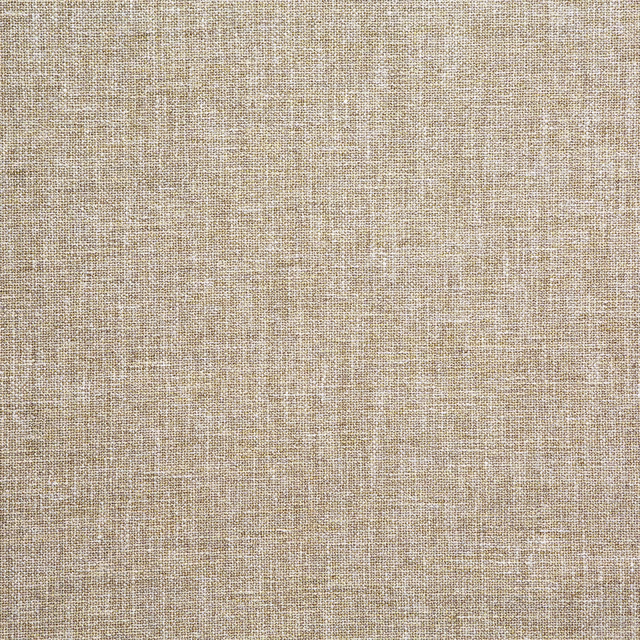 Warm sand beige woven fabric with fine tan flecks and subtle crosshatch texture