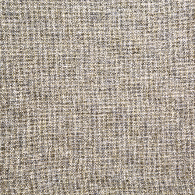Warm stone-grey semi-plain woven fabric showing fine flecks and natural slub texture