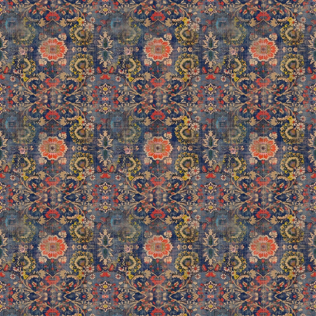 Genie Blue fabric