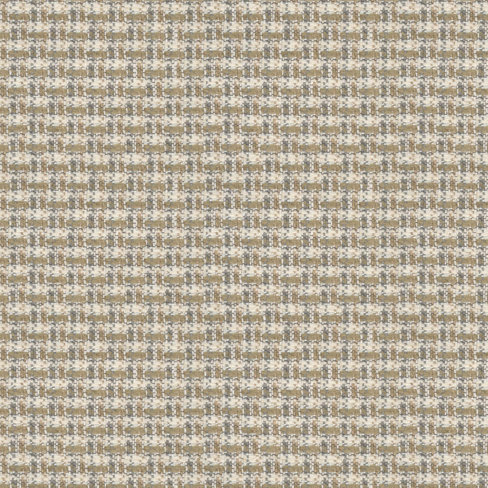 Hartland Caramel woven small check in caramel tan, cream and pale grey tones