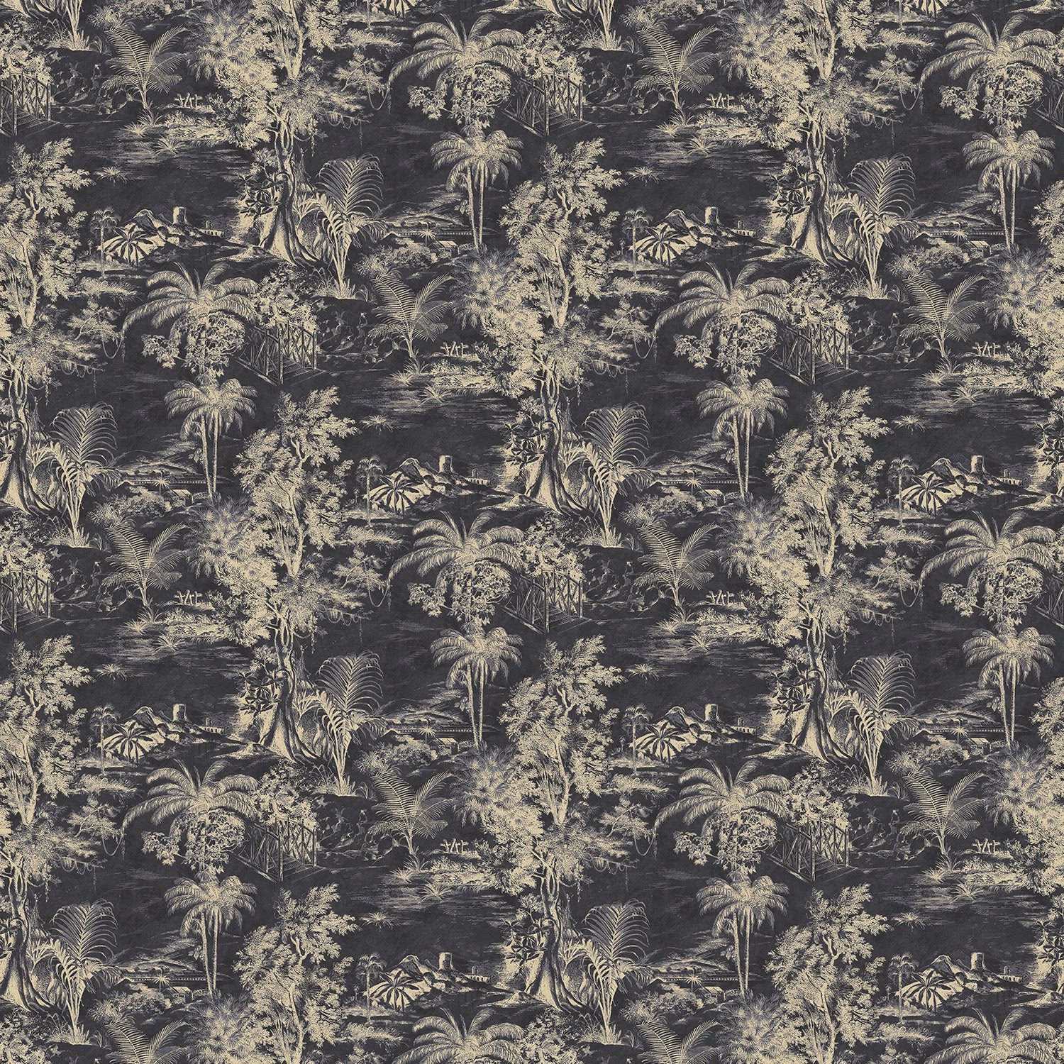 Heat of the Night Slate fabric