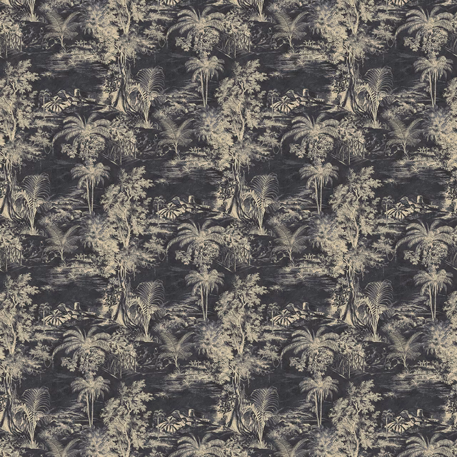 Heat of the Night Slate fabric