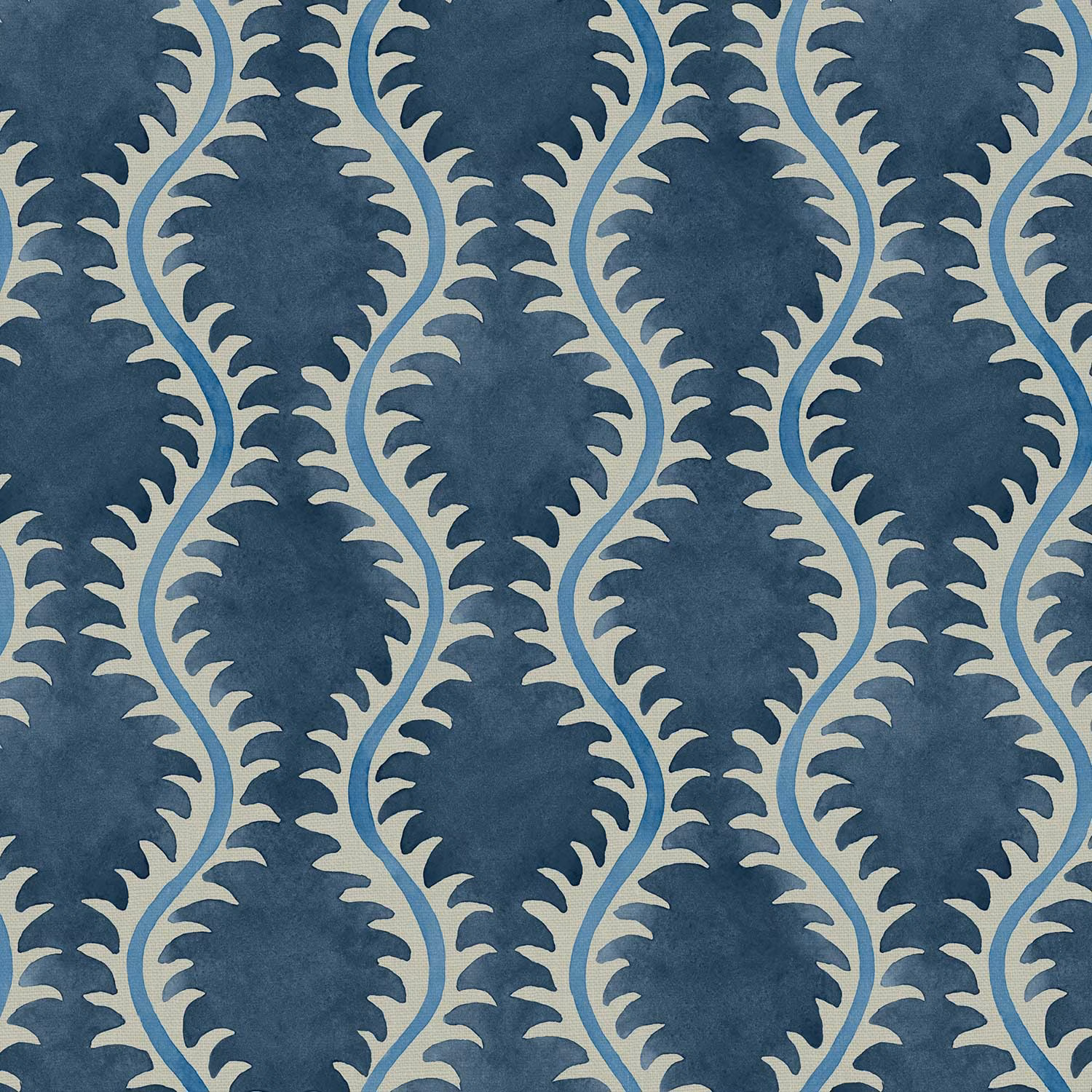 Helter Skelter Adriatic fabric