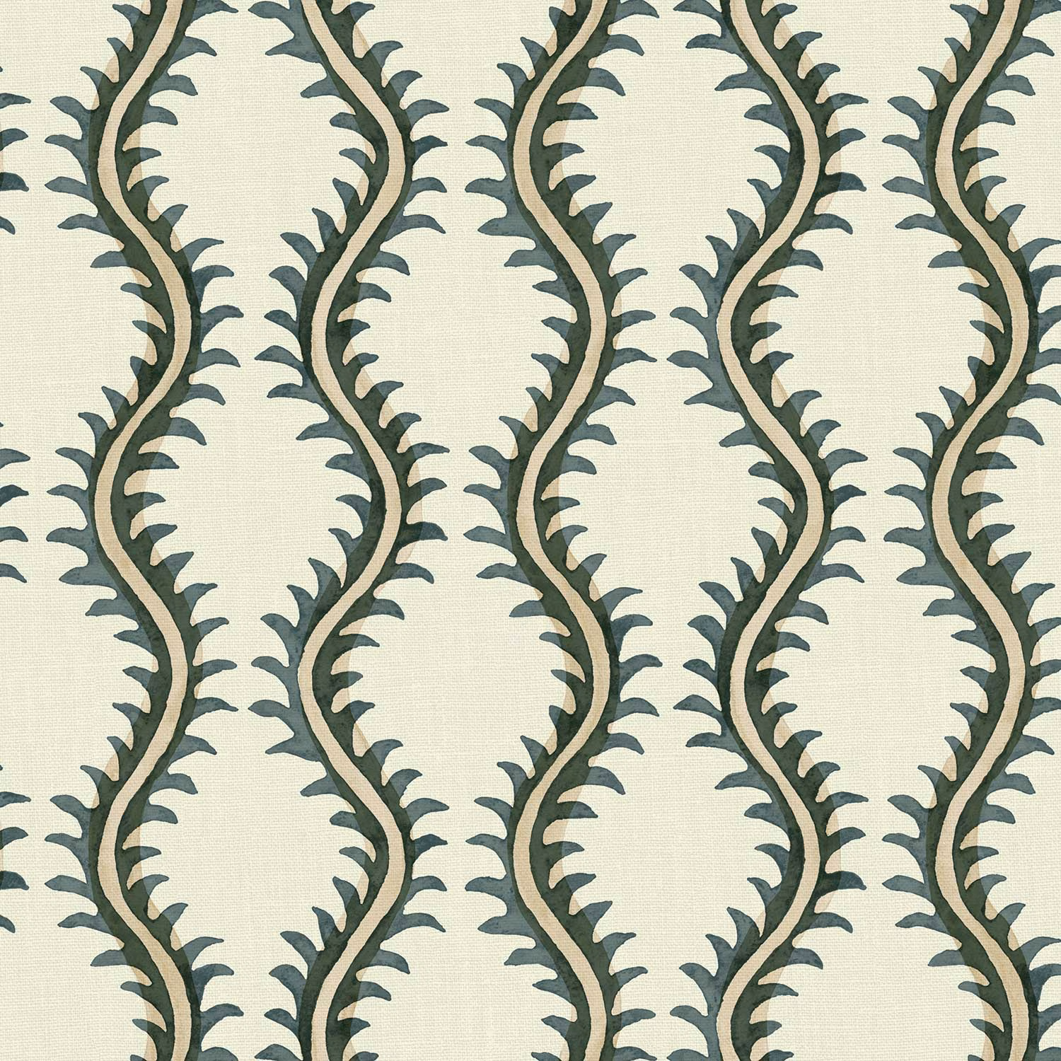 Helter Skelter Nile fabric