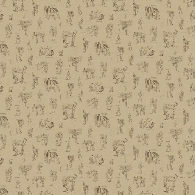 Howzat! fabric