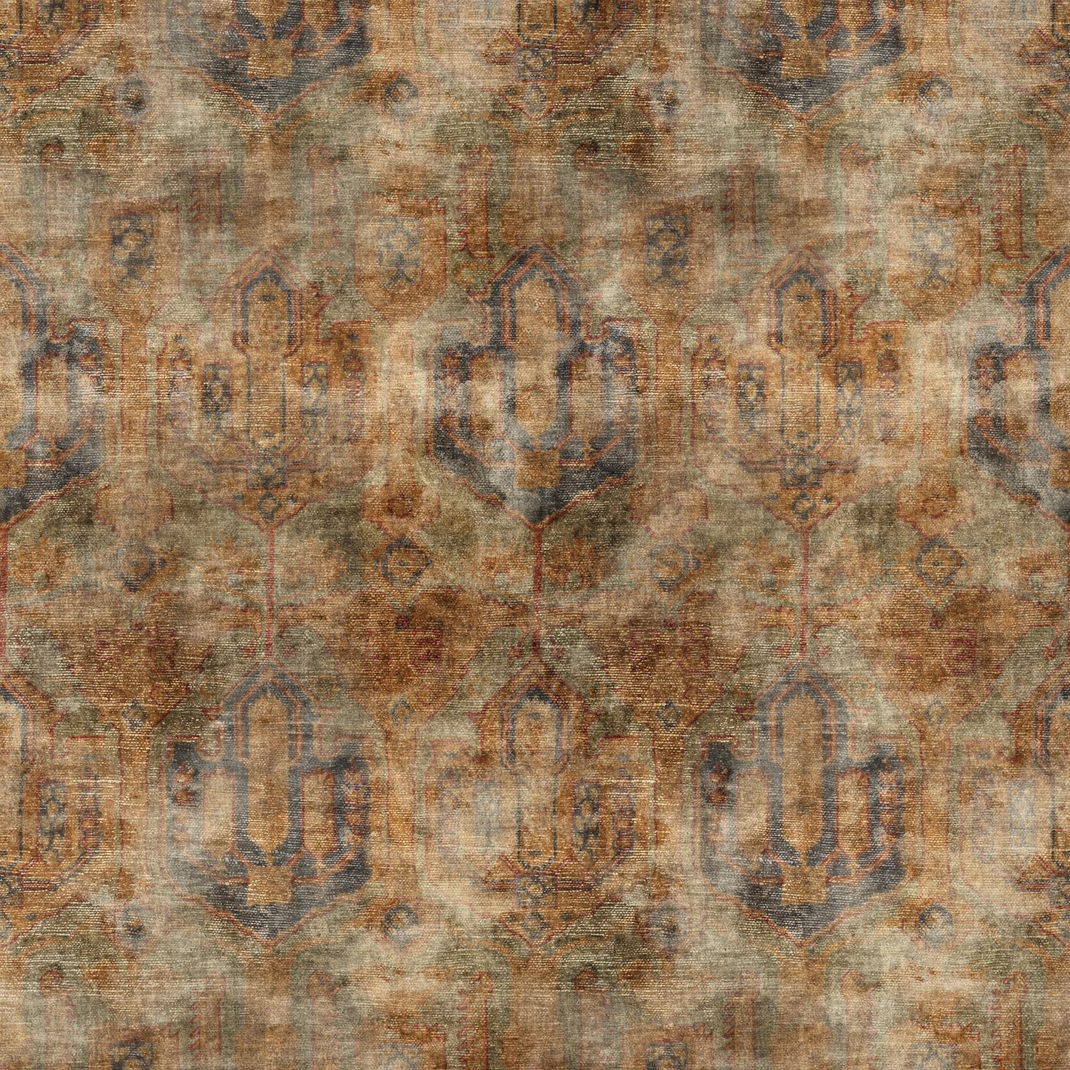 Kadife Green Gold fabric