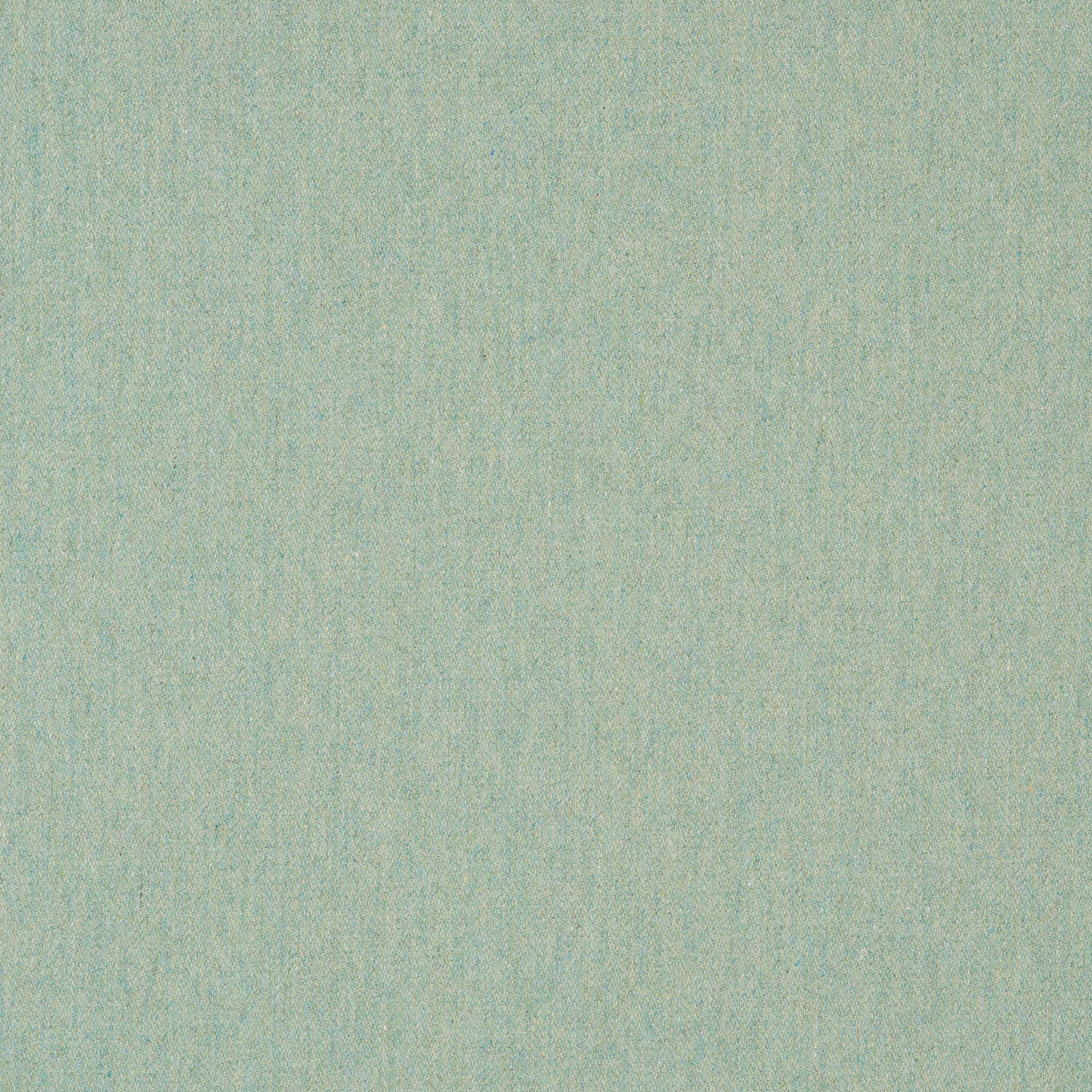 Pale apple green wool-mix weave with a softly mottled aqua surface