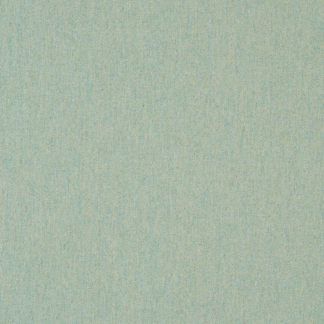 Pale apple green wool-mix weave with a softly mottled aqua surface