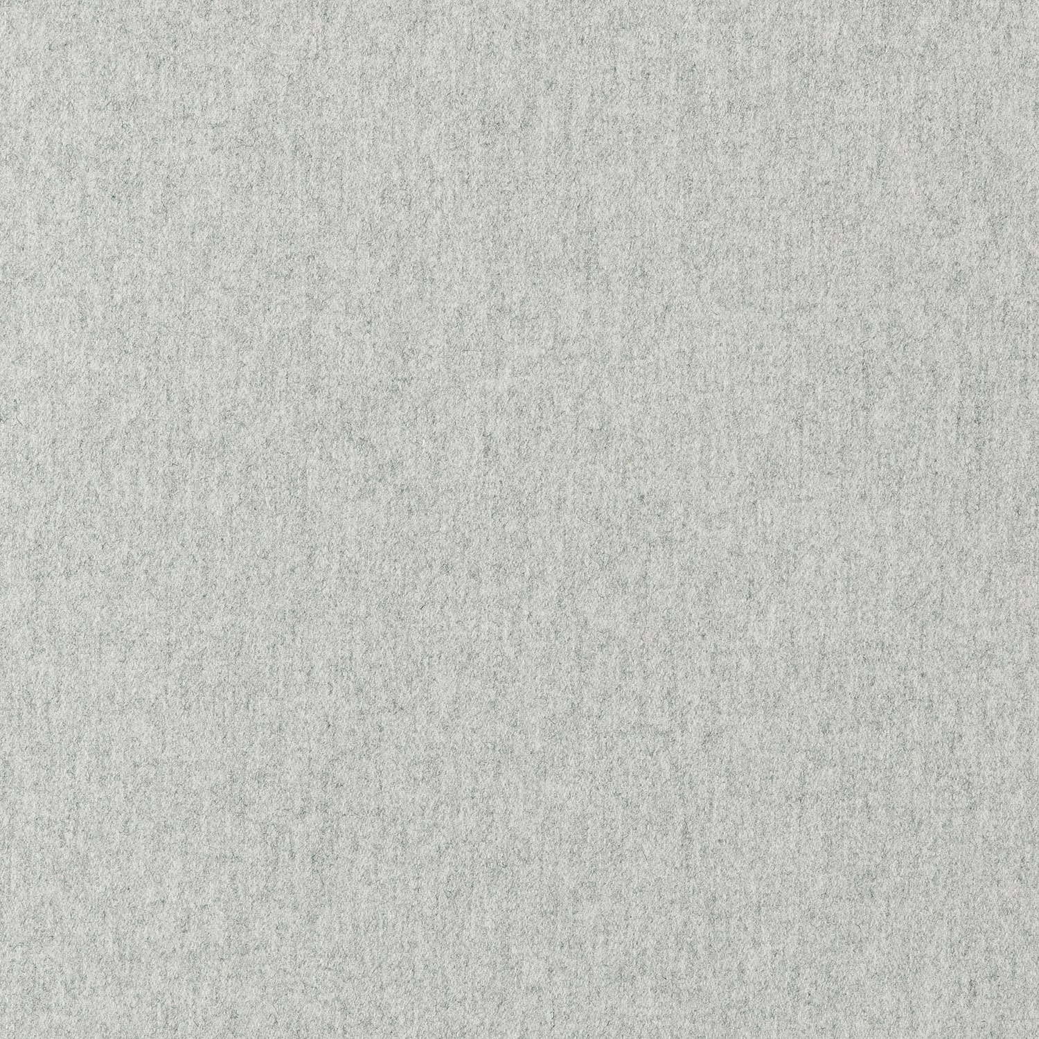 Pale ash grey plain woven fabric with a softly mottled woolly texture