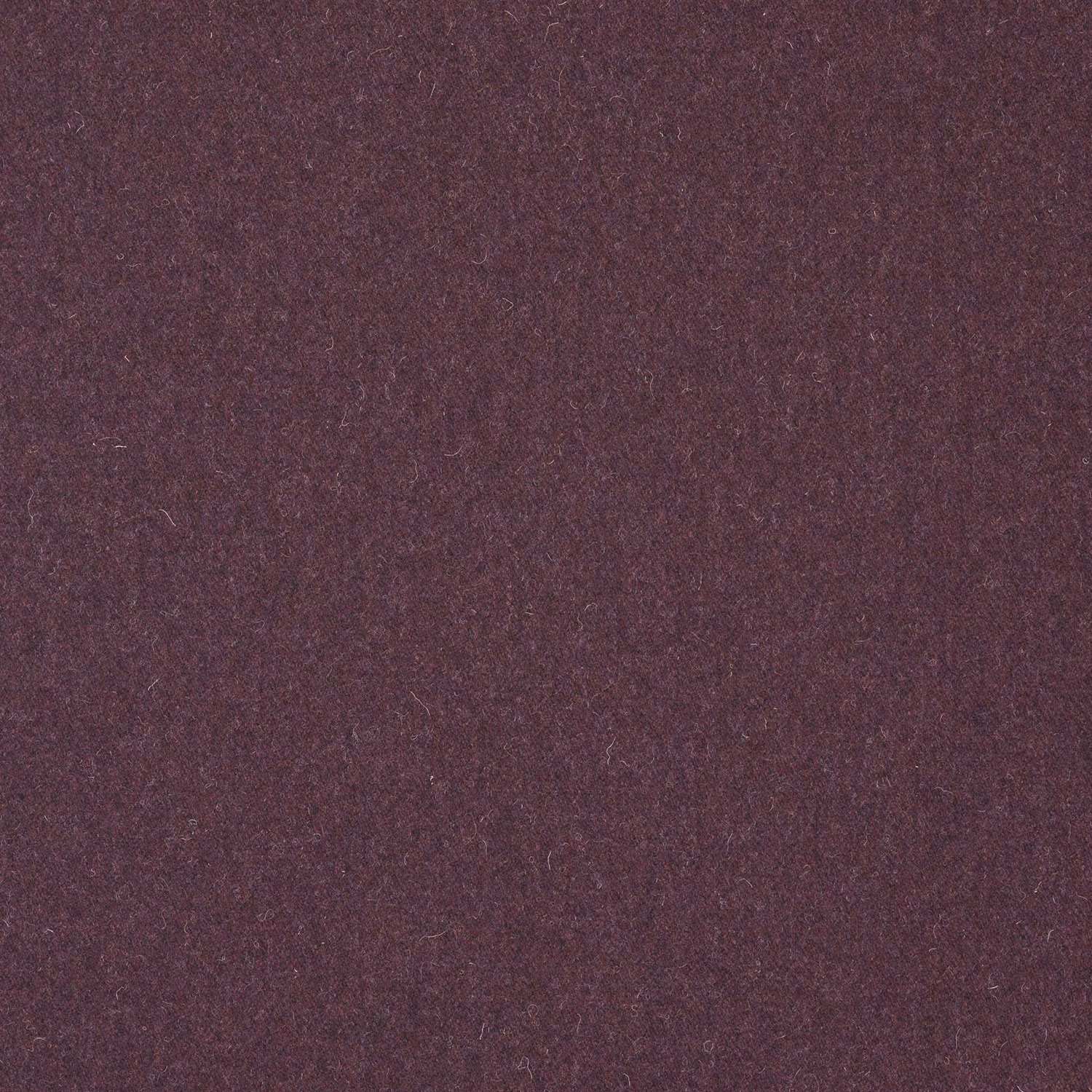Deep muted plum-purple wool weave with subtle heathered flecks and tactile texture