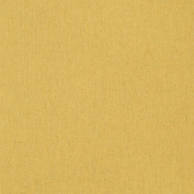 Close-up of warm canary-yellow plain weave with subtle vertical texture and tonal variation