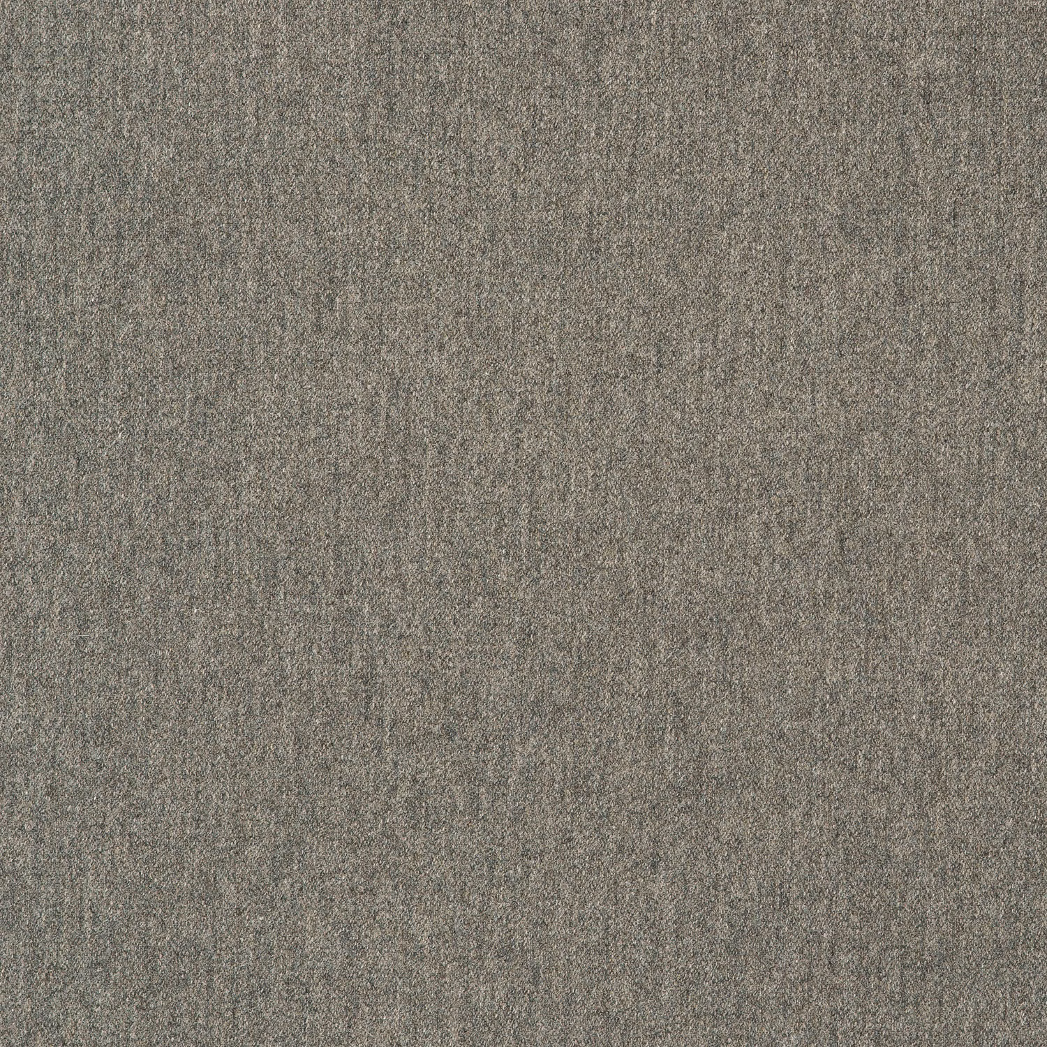 Muted cedar taupe wool-blend weave with fine grey flecks and subtle vertical texture