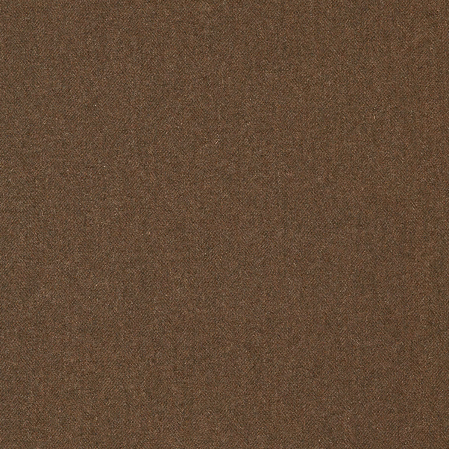 Deep chocolate brown plain weave with subtle flecked wool texture