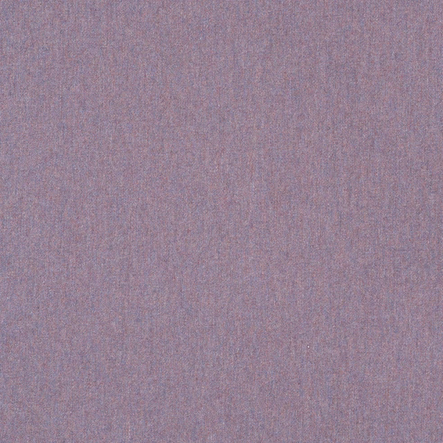 Close-up of Lana Heather’s muted mauve-lilac heathered plain weave with fine vertical texture