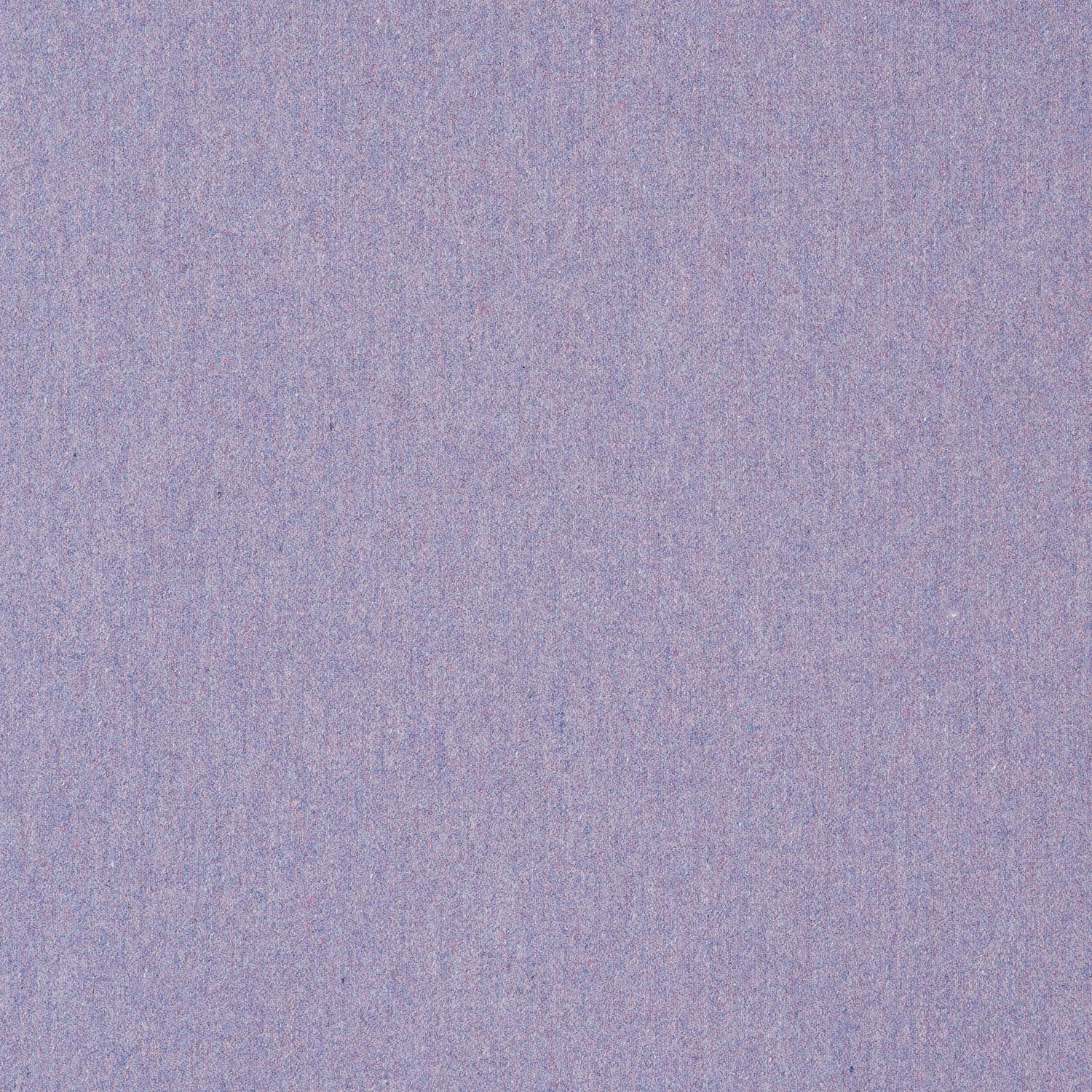 Close-up of softly heathered lavender plain weave with fine mauve and blue-grey texture