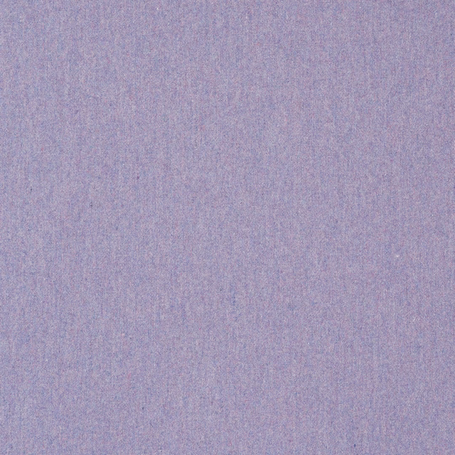 Close-up of softly heathered lavender plain weave with fine mauve and blue-grey texture