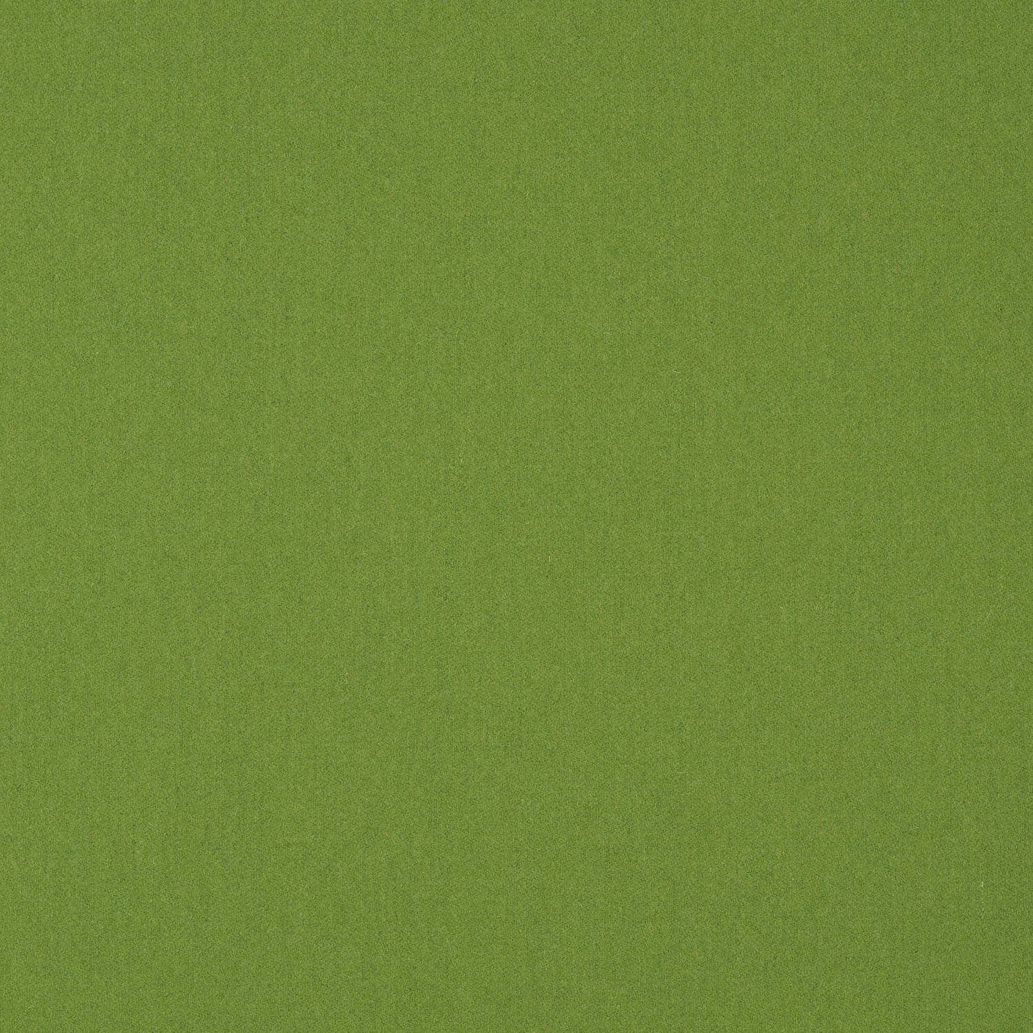 Lime green plain woven fabric with fine vertical texture and softly varied surface