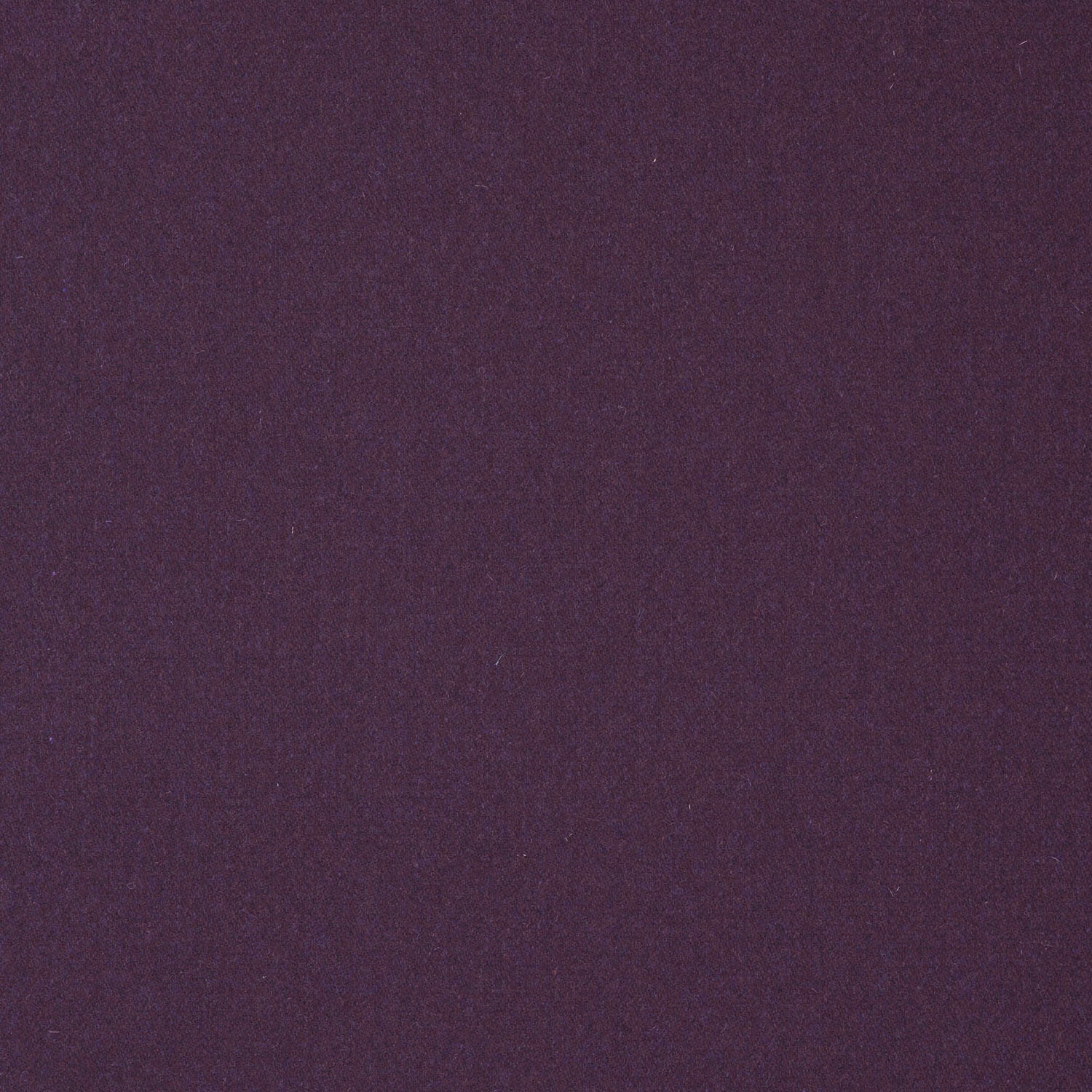 Deep magenta-plum plain weave with subtle woolly texture and low sheen