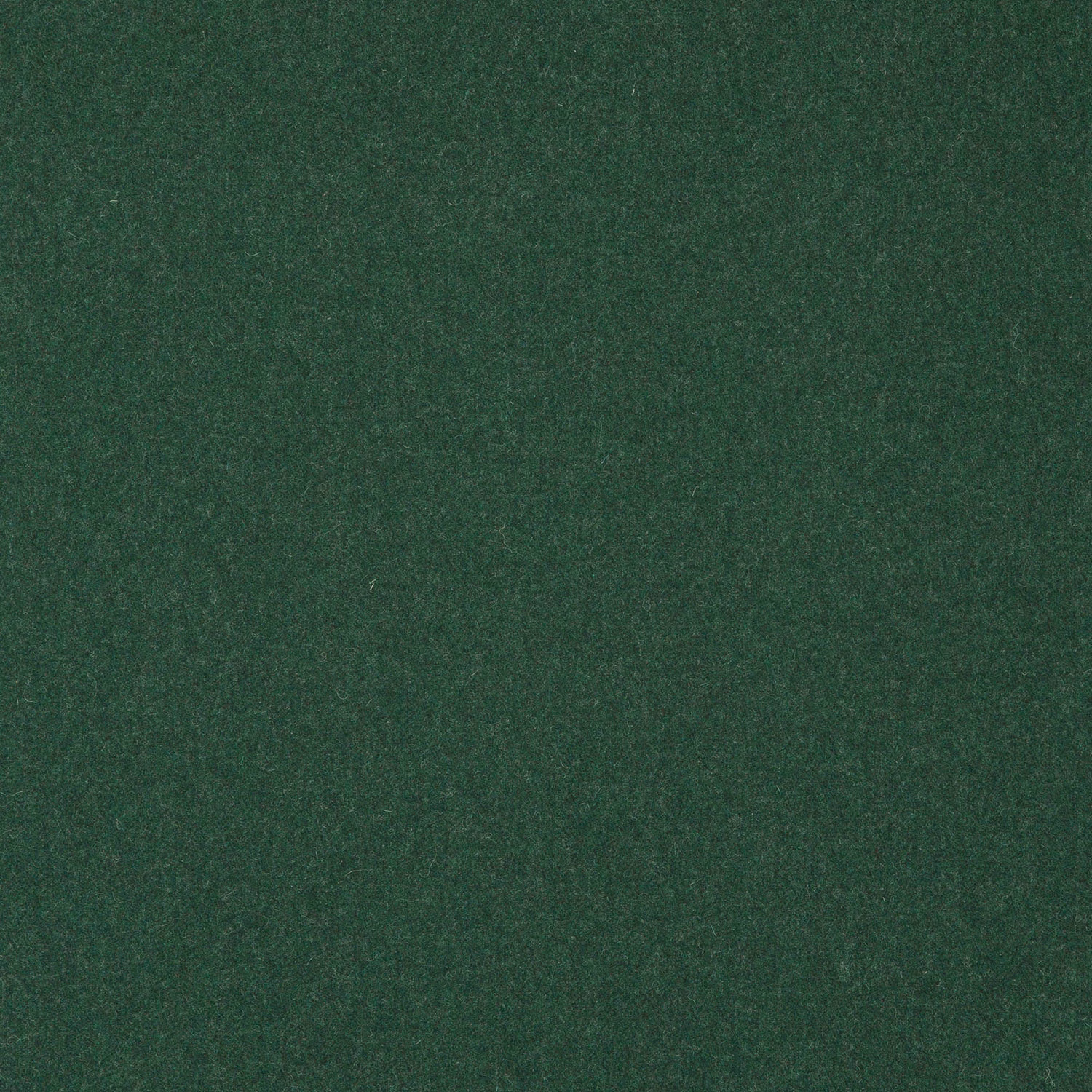 Deep racing green plain wool-blend weave with a softly mottled surface