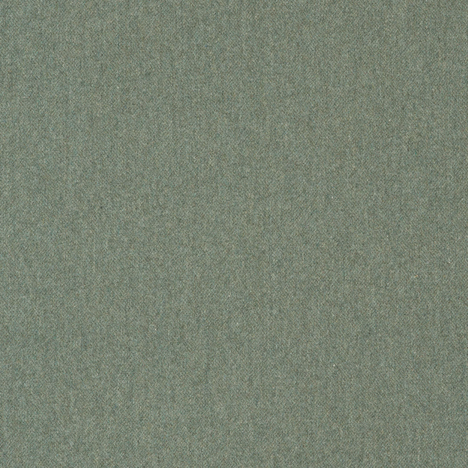 Muted sage green plain weave with fine mottled wool texture