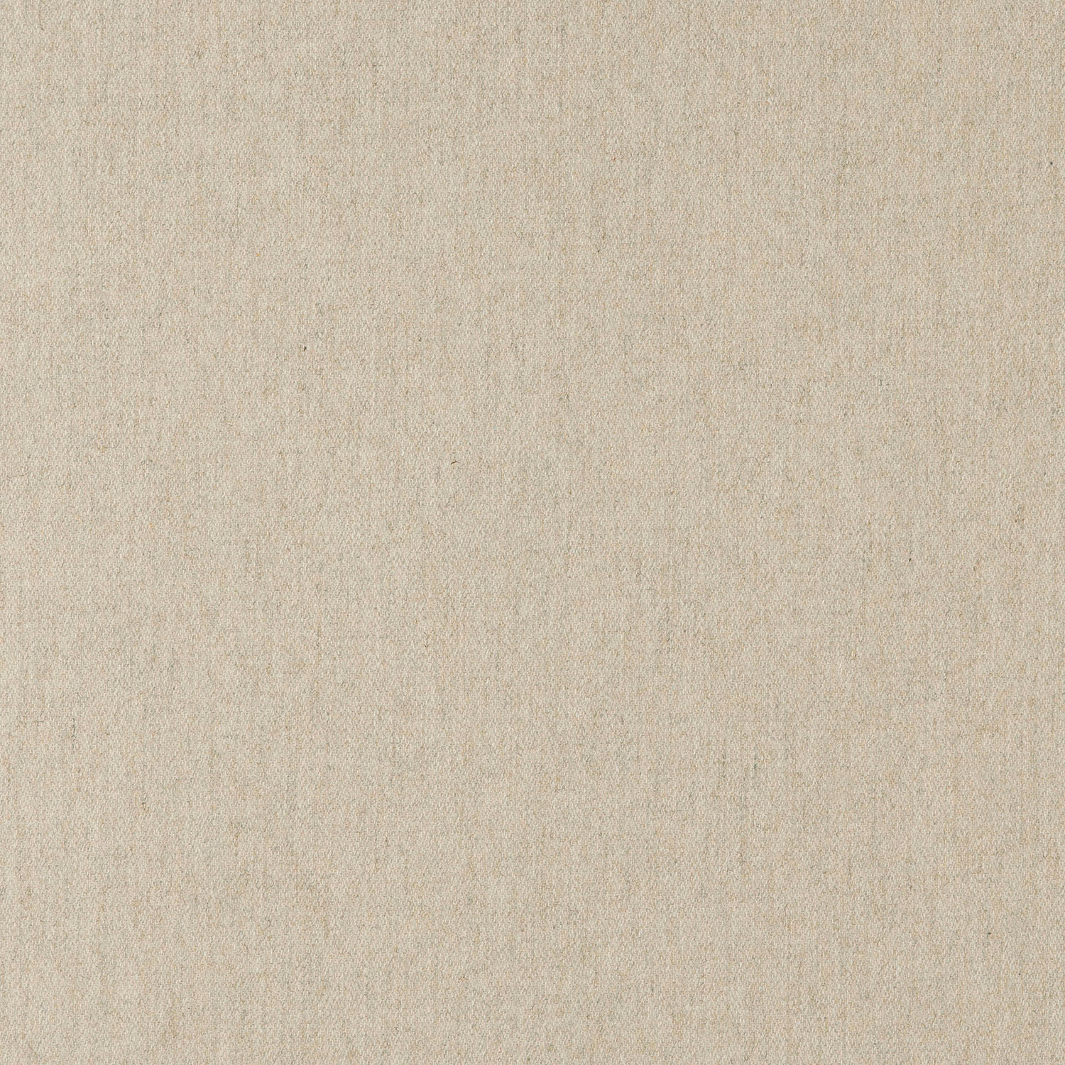 Warm shortbread cream wool-blend fabric with a fine, subtly slubby plain weave