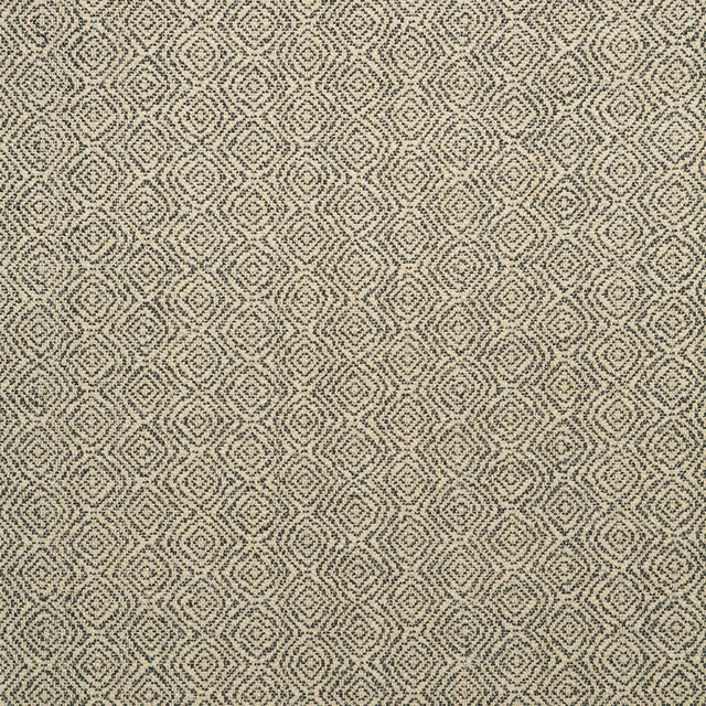 Lars Geometric Charcoal fabric