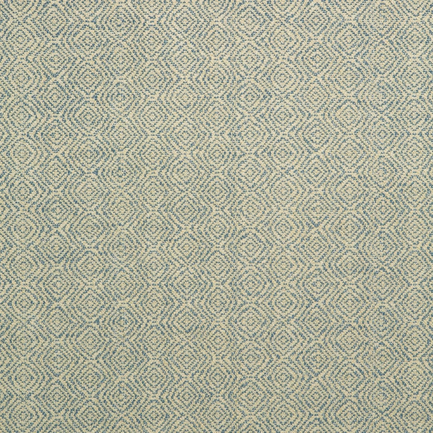 Lars Geometric Cornflower fabric