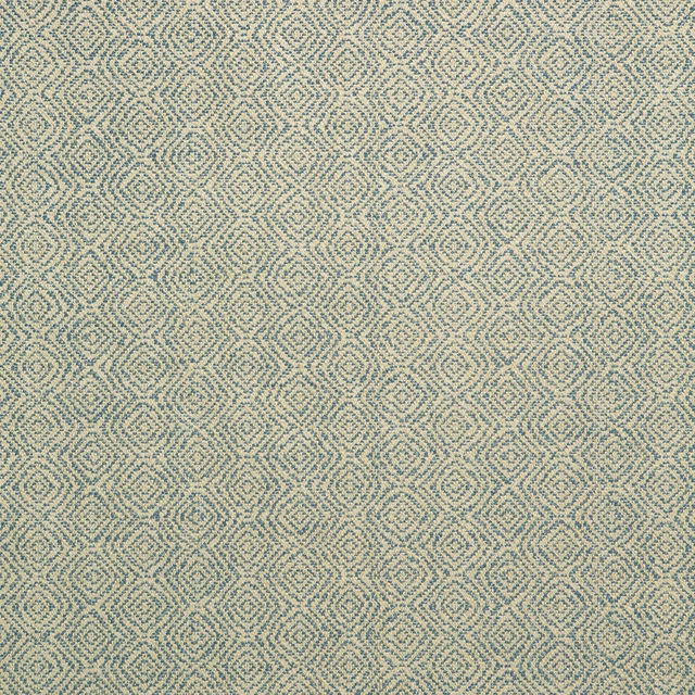 Lars Geometric Cornflower fabric
