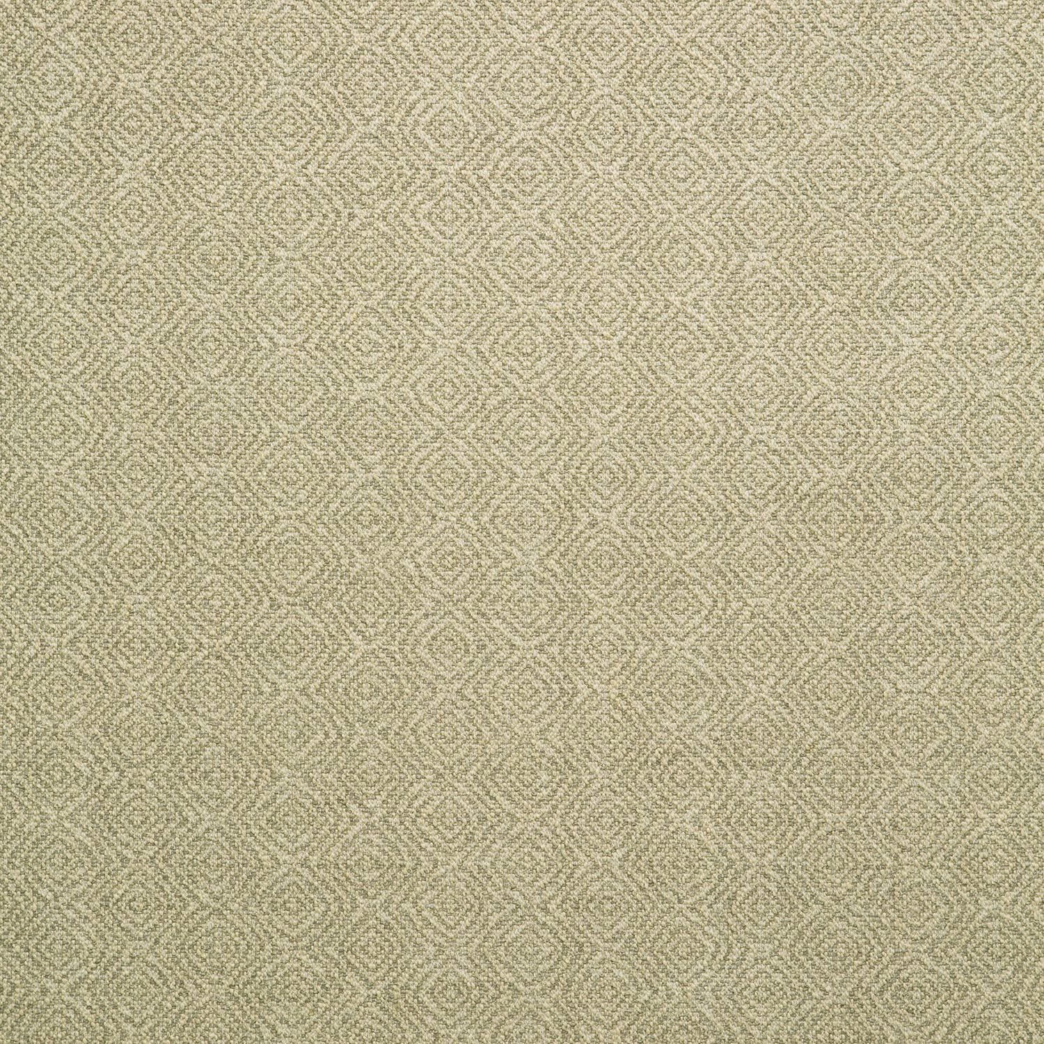 Warm camel beige upholstery fabric with a small cream geometric woven diamond pattern