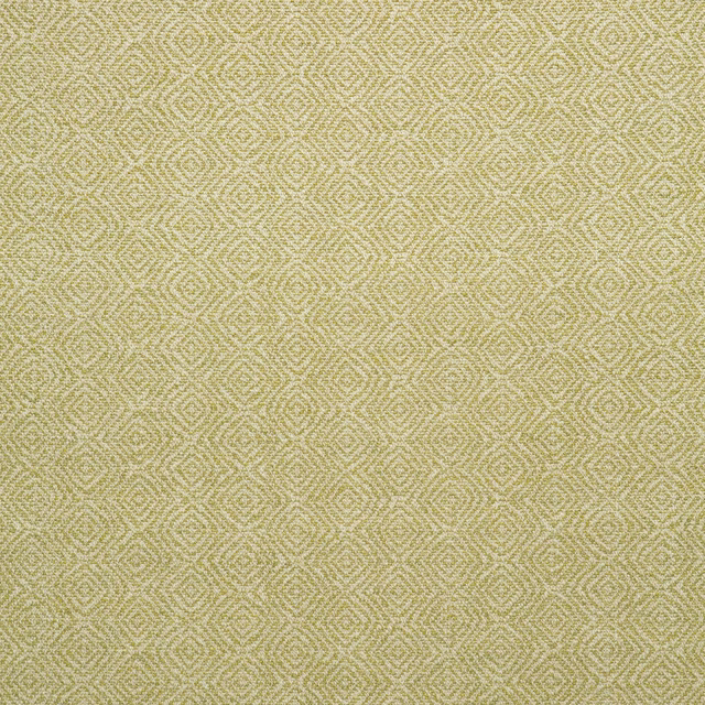 Warm sand-gold woven fabric with a small repeating diamond motif