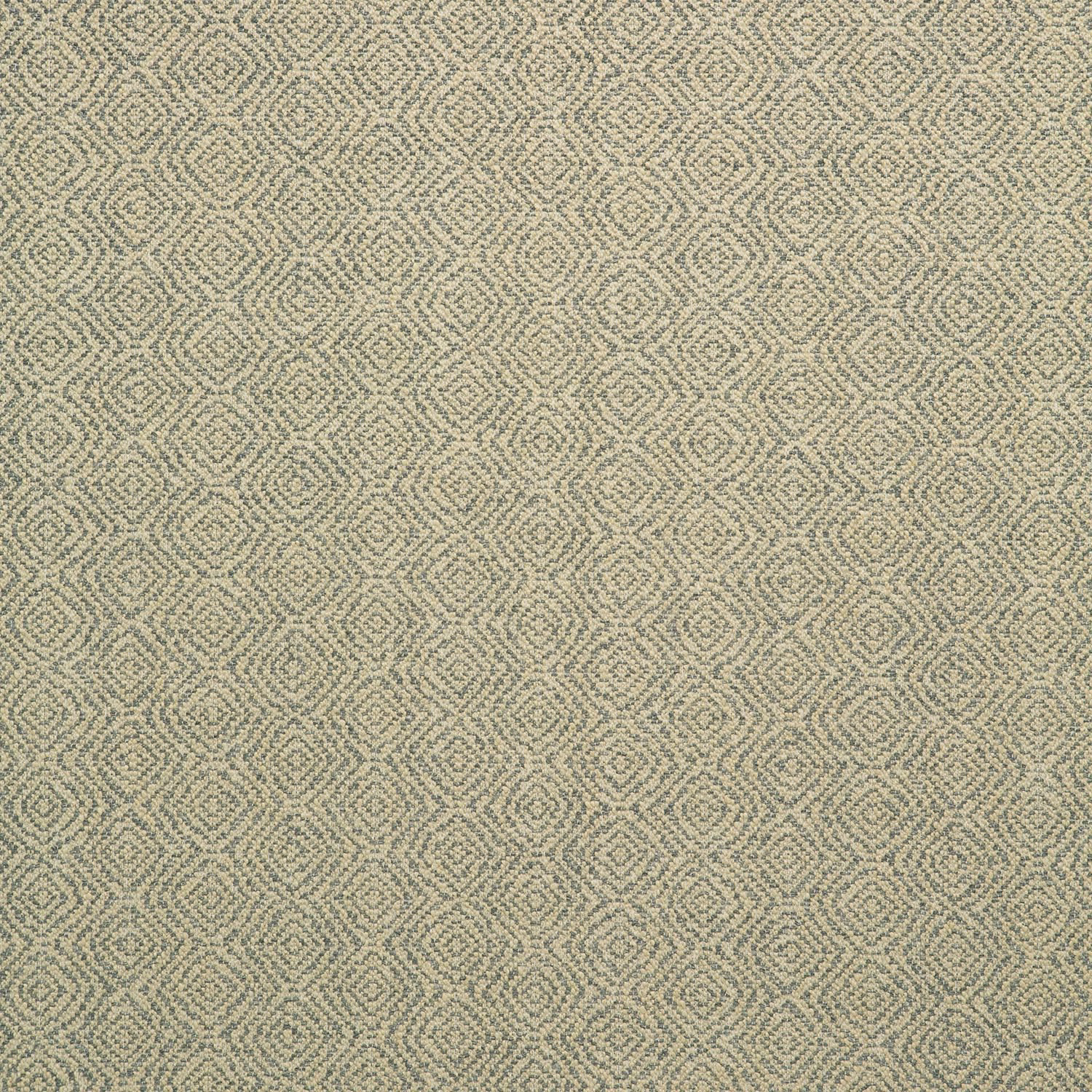 Warm smoke-grey woven fabric with tiny charcoal diamond motifs