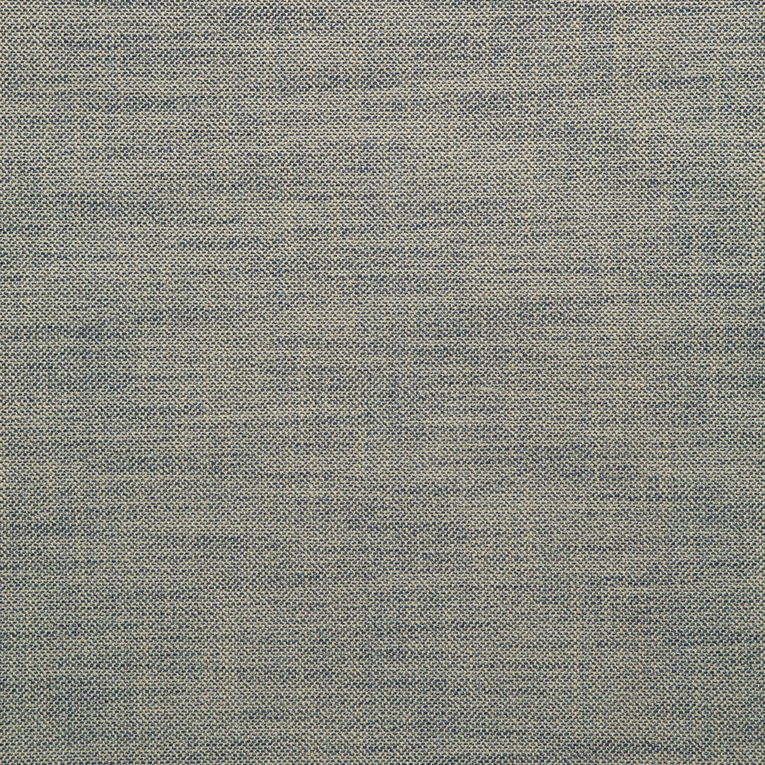 Close view of muted blue-grey plain weave with fine pale flecks