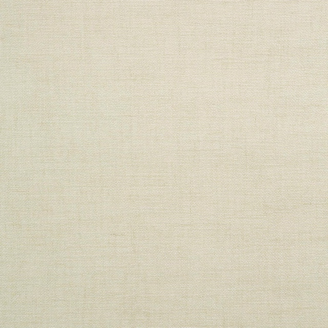 Pale pearl cream plain weave showing a fine, softly crosshatched woven texture