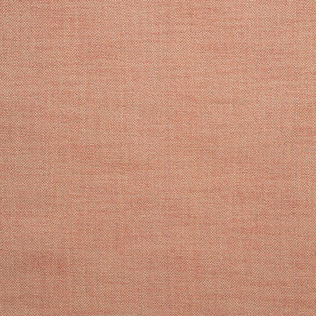 Muted watermelon-pink plain weave with a fine, softly irregular texture