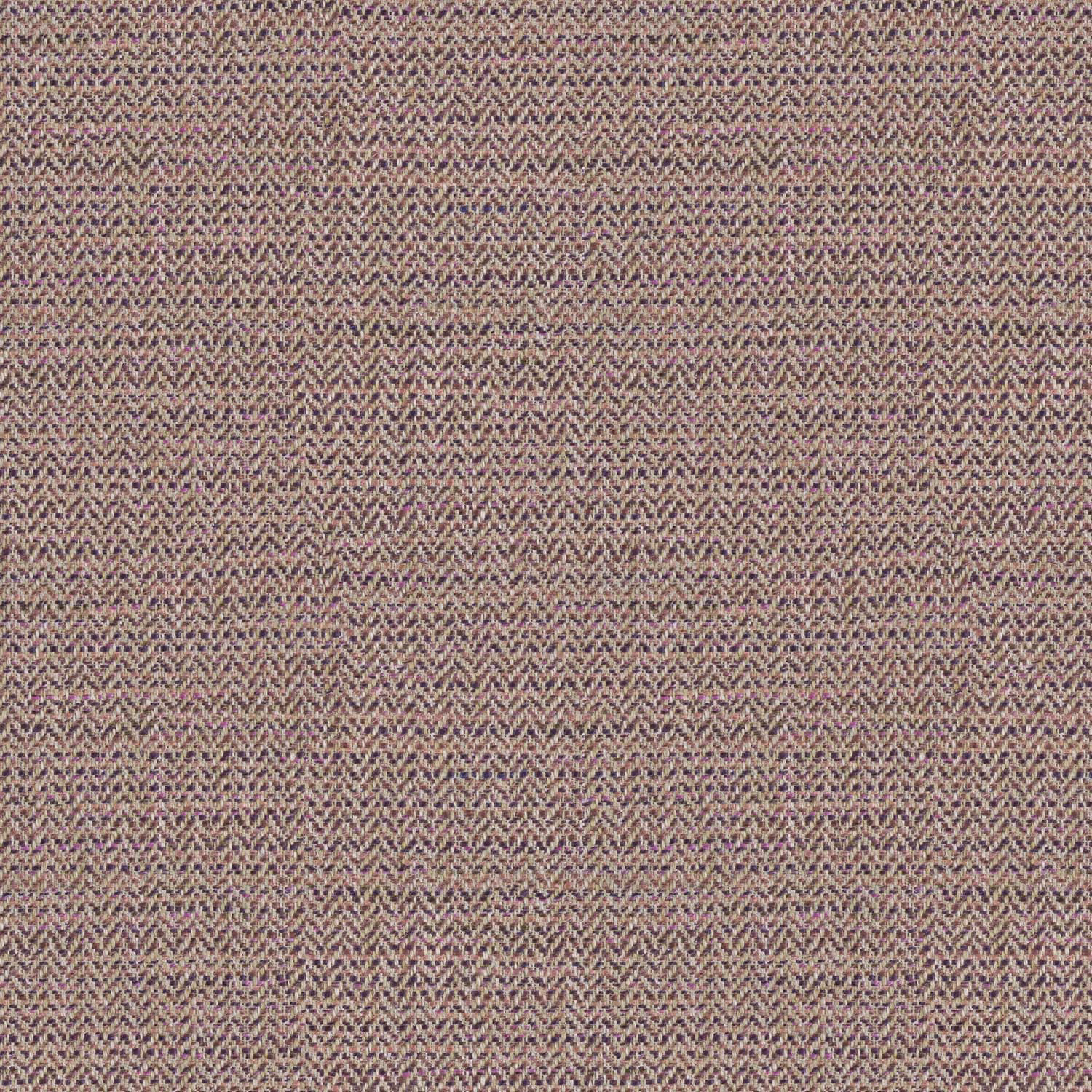 Muted taupe herringbone with dusty burgundy-pink chevrons in a close woven texture