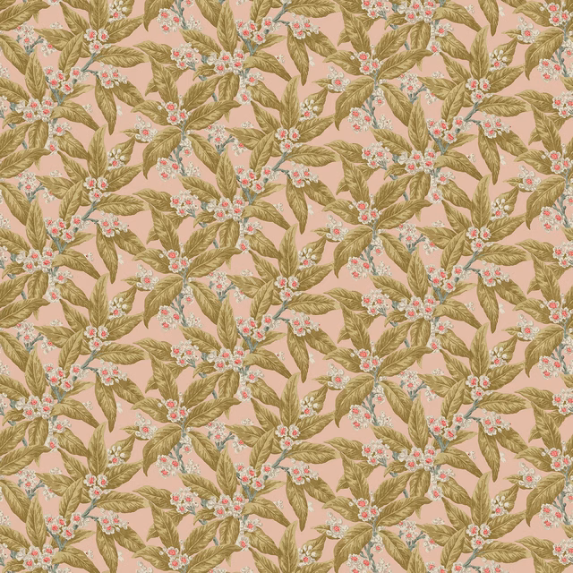 Loseley Velvet Peach fabric