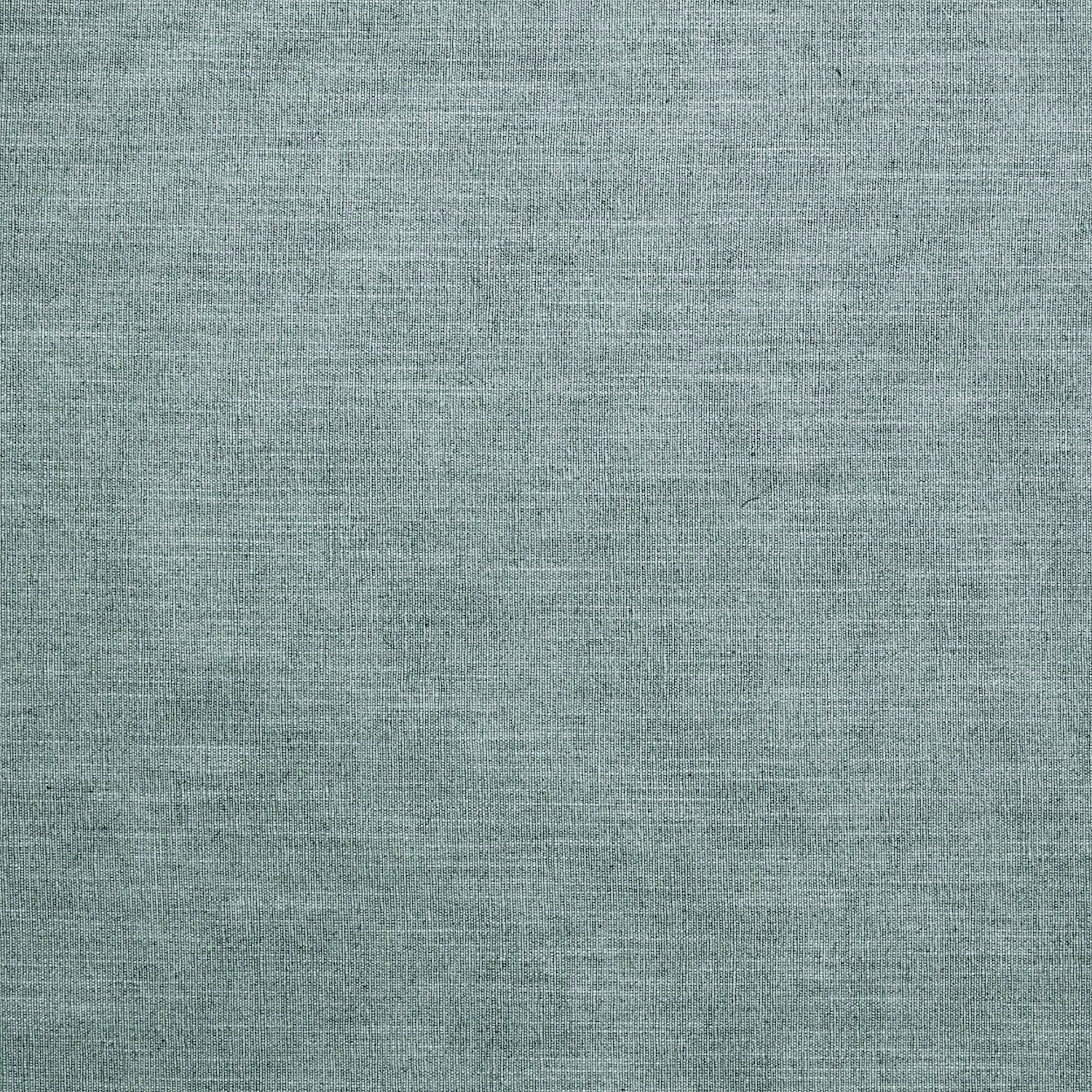 Muted blue-grey plain weave with fine horizontal linen slubs and softly mottled texture