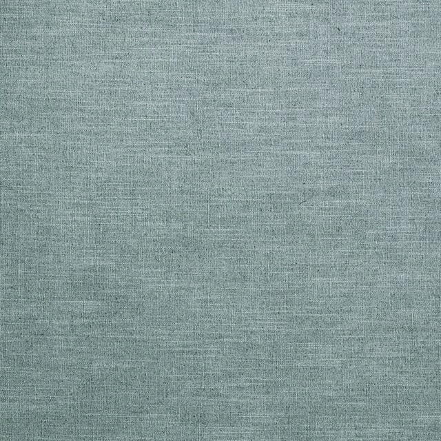 Muted blue-grey plain weave with fine horizontal linen slubs and softly mottled texture